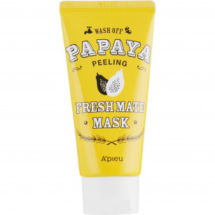 Maseczka-peeling do twarzy oczyszczająca z ekstraktem z papai, 50 ml