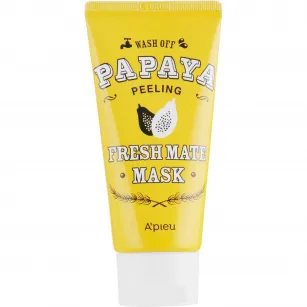 Cleansing face peel-off mask with papaya extract A'Pieu Fresh Mate Papaya Mask, 50 ml