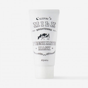 Night face mask with milk proteins, 50 ml
