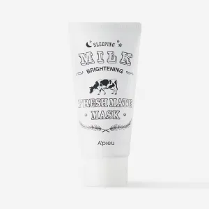 Night face mask with milk proteins A'Pieu Milk Fresh Mate, 50 ml
