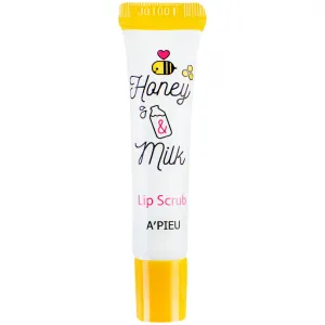 Lip Scrub A'pieu Honey & Milk, 8 gr