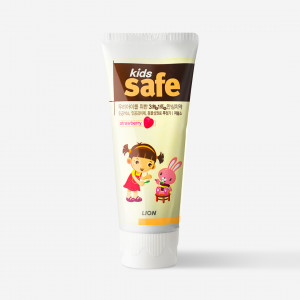 Children's toothpaste with strawberry scent for ages 3-12, 90 grams