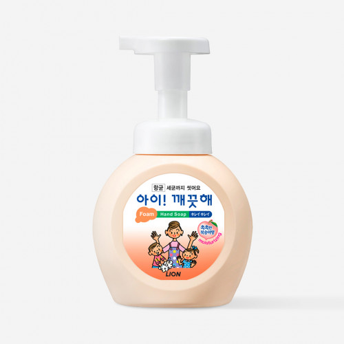 Peach Hand Soap Foam with Dispenser, 250 ml