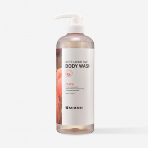 Shower gel with peach extract, 800 ml
