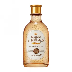 Tonik przeciwzmarszczkowy Skinfood Gold Caviar, 145 ml