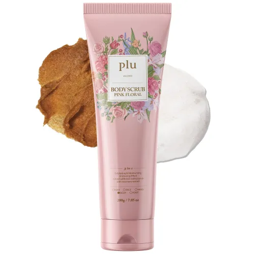 Скраб для тіла PLU Body Scrub Pink Floral, 200г