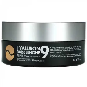 Rozjaśniające płatki pod oczy z peptydami MEDI-PEEL Hyaluron Dark Benone Peptide 9, 60 szt.
