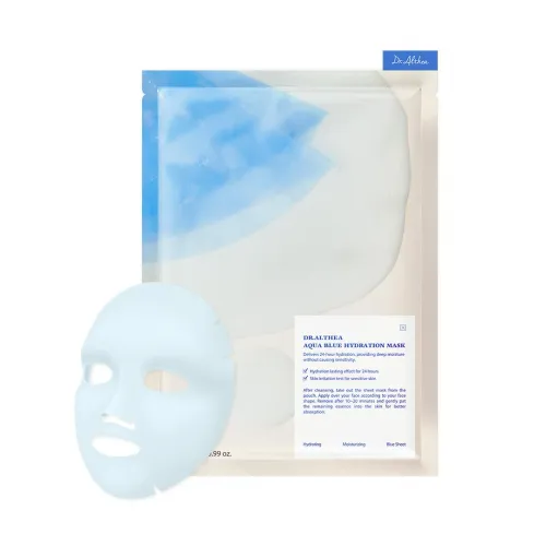 Інтенсивно зволожуюча тканинна маска DR. ALTHEA Aqua Blue Hydration Mask, 1шт