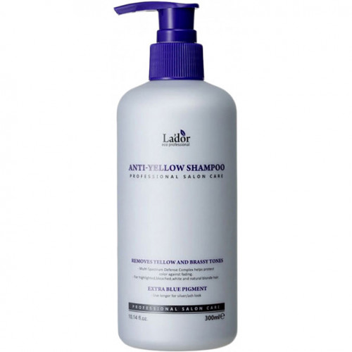 Shampoo against yellowness for light hair, 300 ml