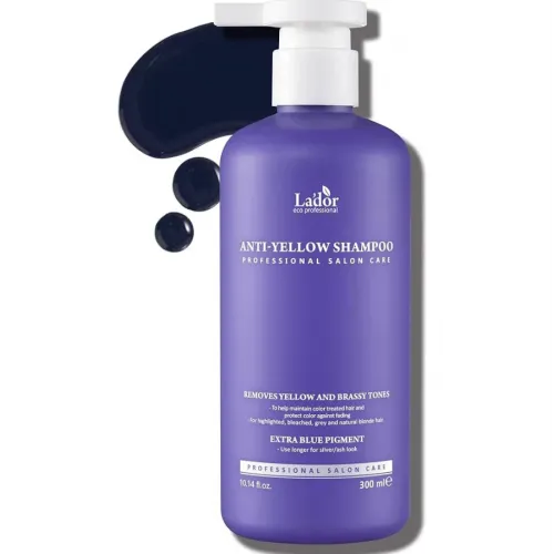 Szampon przeciwko żółknięciu dla jasnych włosów, 300 ml