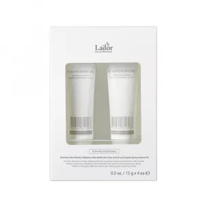 Zestaw do peelingu skóry głowy LaDor Scalp Scaling SPA, 15g x 4 szt.