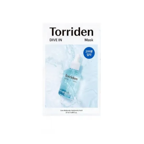 Тканинна маска з гіалуроновою кислотою TORRIDEN Dive-In Low Molecular Hyaluronic Acid, 1шт