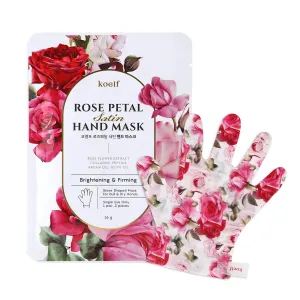 Wzmacniająca maska-rękawiczki do rąk PETITFEE Koelf Rose Petal Satin Hand Mask 1 szt.