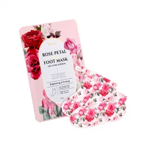 Zmiękczająca maska do stóp PETITFEE Koelf Rose Petal Satin Foot Mask 1 szt.