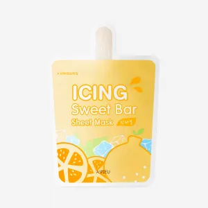 Fabric face mask A'pieu Icing Sweet Bar with mandarin extract 21 ml