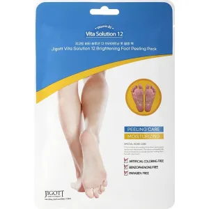 Peeling-skarpetki do stóp JIGOTT Vita Solution 12 Brightening Foot Peeling Pack 2x15ml