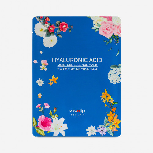 Fabric mask with hyaluronic acid