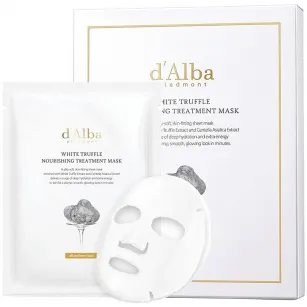 Odżywcza maska ​​w płachcie do twarzy D'ALBA White Truffle Nourishing Treatment Mask, 1 szt.