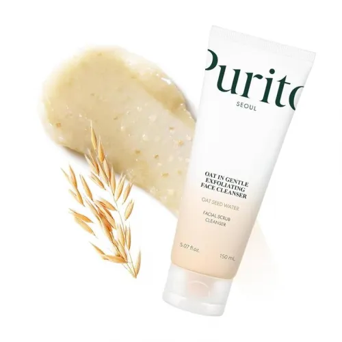 Pianka do mycia twarzy złuszczająca z nasionami owsa Purito Seoul Oat-in Gentle Exfoliating Face Cleanser 150 ml