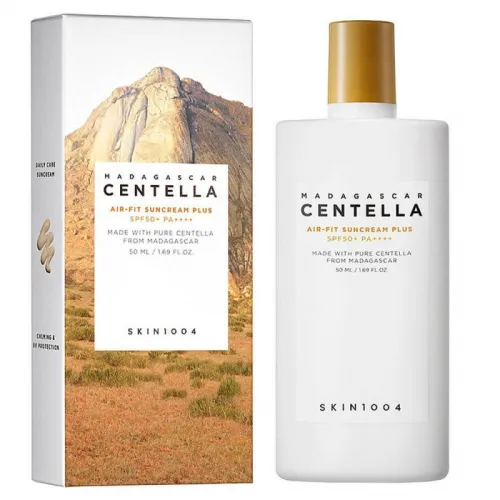Ультралегкий сонцезахисний крем з центелою SKIN1004 Madagascar Centella Air-Fit Suncream Plus, 50 мл