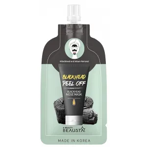 Oczyszczająca maska na nos Beausta Blackhead Nose Mask, 10 szt. x 15 ml