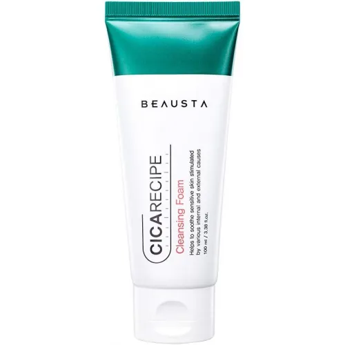 Пінка для вмивання з центелою BEAUSTA CICARECIPE CLEANSING FOAM 100 мл