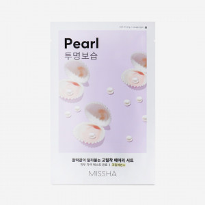 Facial sheet mask with pearl extract 19 g