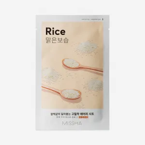 Maseczka do twarzy z ekstraktem z ryżu Missha Airy Fit, 19 g