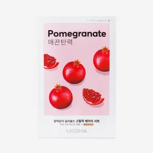 Maska do twarzy z ekstraktem z granatu Missha, Airy Fit Sheet Mask, 19 g