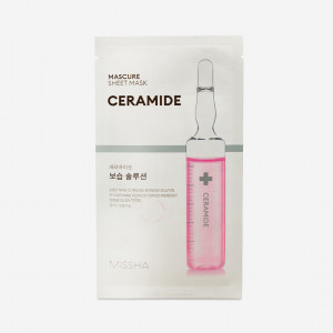 Moisturizing face sheet mask with ceramides 27 ml