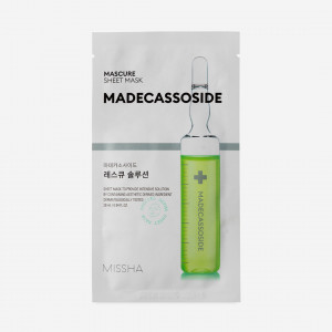 Rescue face sheet mask with madecassoside 23 g