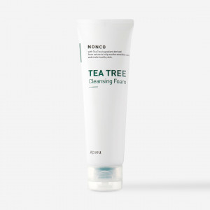 Foaming face wash with tea tree oil for problematic and oily skin, 130 ml