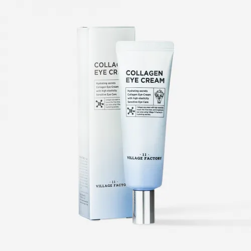 Moisturizing cream for skin around the eyes with collagen