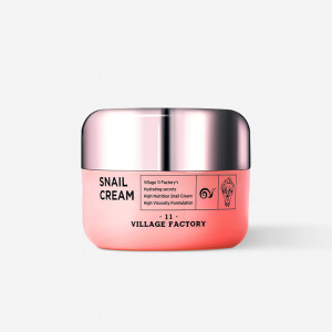 Face cream with snail mucin
