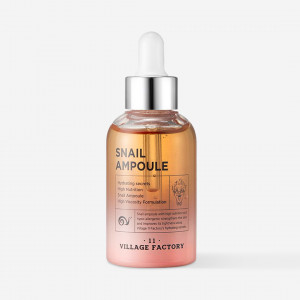 Face ampoule with snail mucin