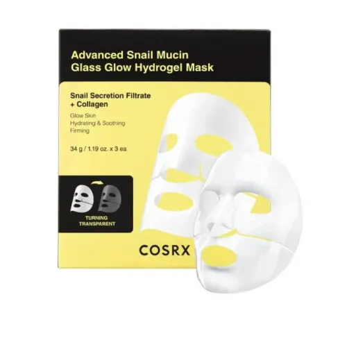 Hydrogel Mask with Snail Mucin COSRX Advanced Snail Mucin Glass Glow Hydrogel Mask 1pc