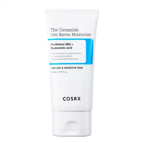 Nawilżający krem do twarzy z ceramidami COSRX The Ceramide Skin Barrier Moisturizer, 80 ml