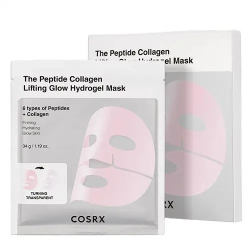 Hydrogel mask with peptides and collagen COSRX Peptide Collagen Glow Hydrogel Mask, 1pc