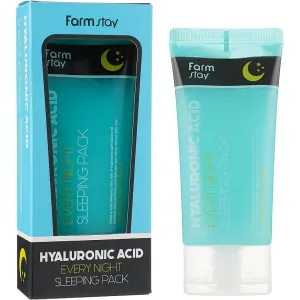 Maska na noc z kwasem hialuronowym FarmStay Hyaluronic Acid, 120 ml