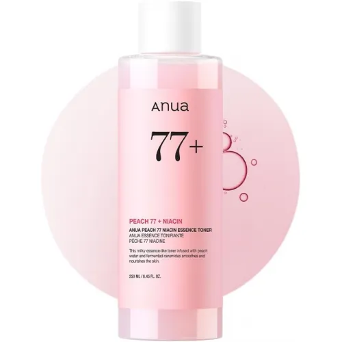 Moisturizing essence-toner with peach extract Anua - Peach 77% Niacin Essence Toner, 250ml