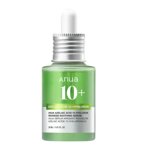Сироватка з азелаїновою та гіалуроновою кислотою ANUA Azelaic Acid 10 Hyaluron Redness Soothing Serum, 30 мл