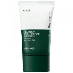 Nawilżający krem przeciwsłoneczny ANUA Heartleaf Silky Moisture Sunscreen SPF50+, 50ml