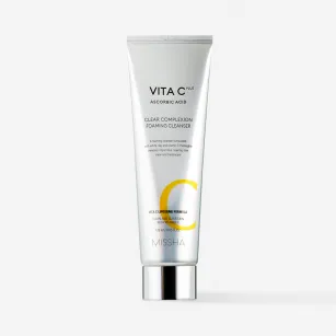 Missha Vita C Plus Cleansing Foam with Vitamin C, 120 ml