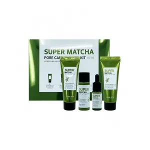 SOME BY MI Zestaw Startowy do Pielęgnacji Porów Super Matcha (żel/42ml + maska/42g + tonik/30ml + f/ser/10ml)