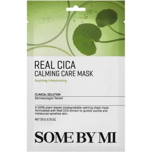 Soothing Face Mask SOME BY MI Real Cica Calming Care Mask, 1 piece
