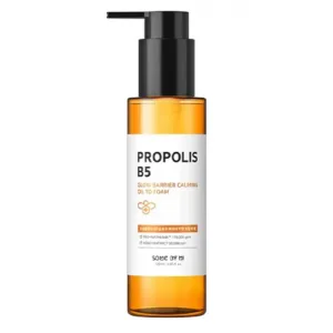 Oczyszczający olejek-pianka dla promiennej skóry z propolisem SOME BY MI Propolis B5, 120 ml