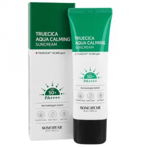 Krem łagodzący z filtrem przeciwsłonecznym SOME BY MI Truecica Aqua Calming Suncream SPF50, 50ml