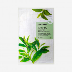 Fabric mask with green tea extract, 23 ml