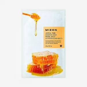 Maseczka z tkaniny z mleczkiem pszczełym MIZON Joyful Time, 23 ml