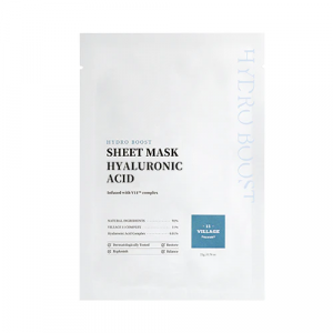 Fabric mask with hyaluronic acid